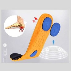 제이큐 논슬립깔창 1+1이벤트 뒷굼치가 편한 EVA 숨쉬는깔창, 여성-그레이(220-260)