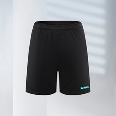 羽球短袖情侶跑步比賽隊服訓練服羽球短褲套裝網球衣, 953黑褲,4XL