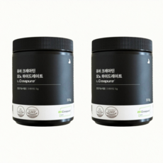 잠백이 퓨어 크레아틴 모노 하이드레이트, 300g, 2개