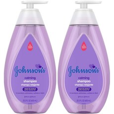 존슨즈 베이비 카밍 포뮬라 베이비 샴푸 20.3fl oz 2개