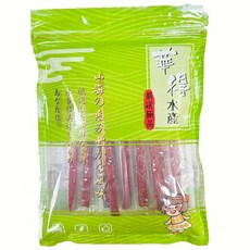 華得水產 蜜汁筷子肉乾 150克 - 台灣古早味零食，獨立包裝方便攜帶, 150g, 3個