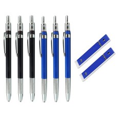 2.0홀다식샤프6개 2.0샤프심 12개입 2개, 2mm, 1세트