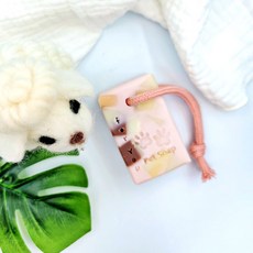 강아지 비누고양이 샴푸바 칼라민파우더 습진 수제 천연 강아지발비누 80g 답례품, 칼라민파우더 발비누 1개, 2개