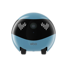 Ebo 智能貓玩具，互動逗貓神器，手機遠程控制，智能避障，多種互動模式, 白, 1箱