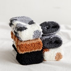 데일리마일샵 임산부 수족냉증 무압박 수면 양털 산모 양말 고양이