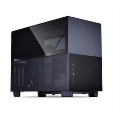 LIAN LI Q58 Mini-ITX 網孔玻璃側透鋁合金機殼(黑色) – Q58X 4.0, 1個