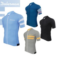 도베르만 자전거 반팔져지 자전거복 여름라이딩복 상의