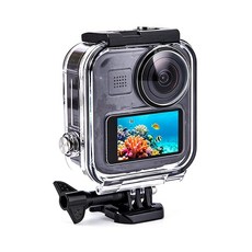KETOPKIN GoPro MAX 360 (2025) 카메라용 터치스크린 방수 케이스 25M/82FT 수중 다이빙 보호 쉘 Go Pro Max 2025 액세서리용 (Gopr, for MAX 360 (2025) Dive Case