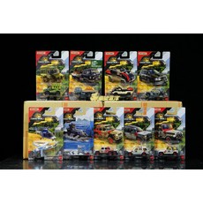 美泰兒 JGL59 1:64 火柴盒小車 侏羅紀世界 汽車 船 飛機, 1個, 9台車組