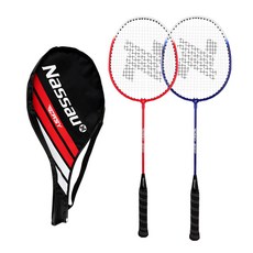 낫소 배드민턴 라켓 이지 버드 세트, NBMR-EB, 1세트