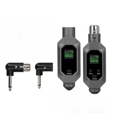 마이크 무선 송수신기 트랜스미터 공연용 유선 교회 방송 고급, 1개 세트