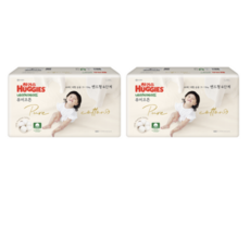 하기스 네이처메이드 퓨어코튼 순면 밴드형 기저귀 남여공용, 4단계, 96매