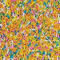 스프링클 레인보우 믹스 컬러 케이크 도넛 머핀 빼빼로 초콜릿 토핑 장식 베이킹재료 하나베이킹푸드, 20g, 1개