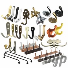 인프마켓 DIY 옷걸이 후크 벽고리 벽옷걸이 벽옷걸이자바라 벽옷걸이행거, E01-옷걸이-타원크롬, 1개