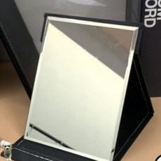 꿀이맘투 사각 탁상거울 화이트 블랙 중 책상거울