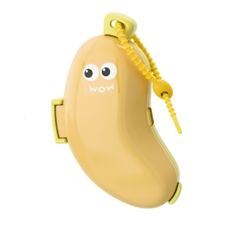 휴대용 미니 칫솔케이스, 1개, 옐로우