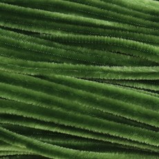 가는 모루 철사 DIY 재료 꽃 공예 털모루 부자재, 100개, C2618. 올리브그린