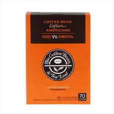 커피빈 캡틴 아메리카노 스틱커피, 1.6g, 70개입, 2개