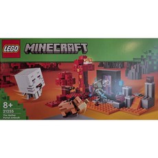 레고 마인크래프트 21255 네더 포털 매복, 혼합색상, 1개