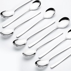 국산 스텐 숫가락 숟가락 10개, 스테인레스, 국산 숟가락