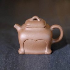 陶製茶壺, 一廠早期紫砂宜興原礦紫泥紫砂壺 一廠老壺老紫砂萬壽如意壺200cc1入 -, 1個, 200L