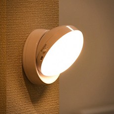 360도센서 무드등 인테리어 LED탁상조명 주황빛조명, 본상품