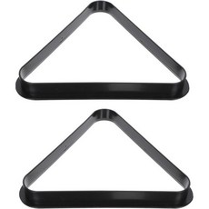 당구 삼각대 거치대 랙 모양 매직루루 삼각형 고내구성 플라스틱 당구공 정리용 테이블 풀 게임룸 수납용 2개 세트