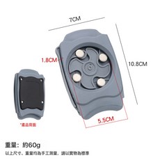 DFMEI 多功能開瓶器易拉罐開罐器開蓋器擰蓋器開瓶器啤酒起子, 1個, 灰色【OPP袋裝】:如圖