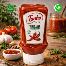 Halal Hot & Spicy Sauce 매콤한 핫 소스 할랄 우즈베키스탄산, 3개, 330ml