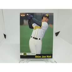 2000 테레카 TELECA 현대 유니콘스 심재학 야구카드 KBO카드