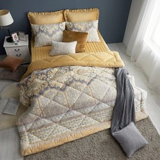 [쇼핑엔티] [SS]벨라하우스 극세사 침구 3종세트(이불 + 토퍼 + 베개커버 1장)