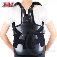 I-M 愛民 OH-528 LSO碳纖紋長背架 ABS 鐵衣 背架 護具 和樂輔具