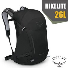OSPREY Hikelite 26L 登山背包 輕量透氣 全黑