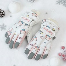 바브레 아동용 방수 패딩 스키장갑