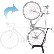 單車停車架自行車直立架，穩固耐用，節省空間，適用多款車型, 1個