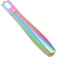 레몬 필러 제스터 도구 디자인이 있는 칵테일 가니쉬 시트러스 과일 전문가용 스테인리스 스틸 바 도구컬러풀, Colorful