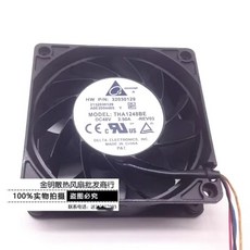 델타 THA1248BE 12038 DC 48V 2.5A 12CM 4핀 고속 풍량 냉각 팬용, 1개