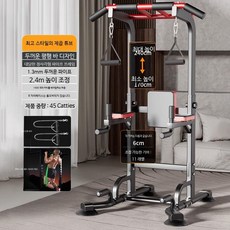 실내턱걸이기구 가정용 다목적 싱글형 바 다기능 철봉 벽부착, 14.듀얼로드+서포트밴드