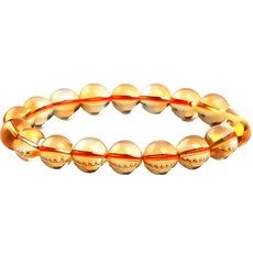 開運堂 黃水晶手串 含鑑定卡 巴西黃水晶手鍊 男女款水晶手鍊 開運招財