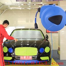 자동 텔레스코픽 릴 정원용 물통 에어 드럼 세척 도구, 01 Green   10   1