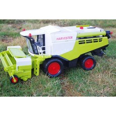 트랙터 다이캐스트 경운기 피규어 미니어처 굴삭기 모델, C 40cm (옵션 이미지 참고)