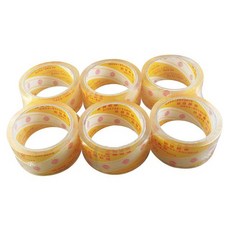 地球 OPP 超透明包裝膠帶 (48mm 35M) - 優質黏性，適用於辦公室、家庭、工廠包裝, 1個