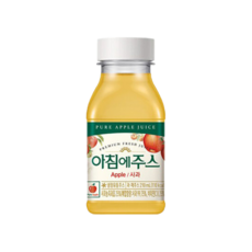 아침에주스 사과, 210ml, 7개