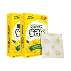쏠라C 비타민C 레몬맛 30정 x 2개