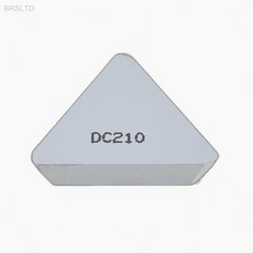 밀링인서트 TECN 2204 PER J DC210 10개 산업용인서트팁 가공면조도개선, 1개
