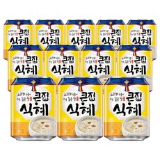 해태 큰집 식혜 238ml 12개입 전통음료 캔음료 사무실간식, 1개