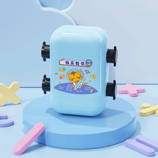 數學印章 出題印章 數學教具 數學練習 數學評量 滾輪印章 兒童印章 小學數學 算數題 數字題, 加減法-藍色