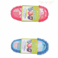 브이커머스 청소실내화 극세사 청소 슬리퍼 색상랜덤, FREE 임의배송