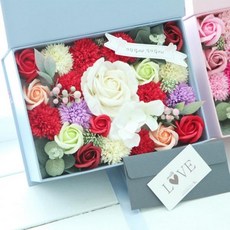 위드 러브 플라워 용돈 박스 (중) 어버이날 생신 선물 (Araium), AI_02 위드러브용돈박스(중) 핑크