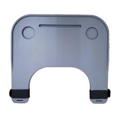 輪椅桌 附杯架, 1個, ABS-加大灰